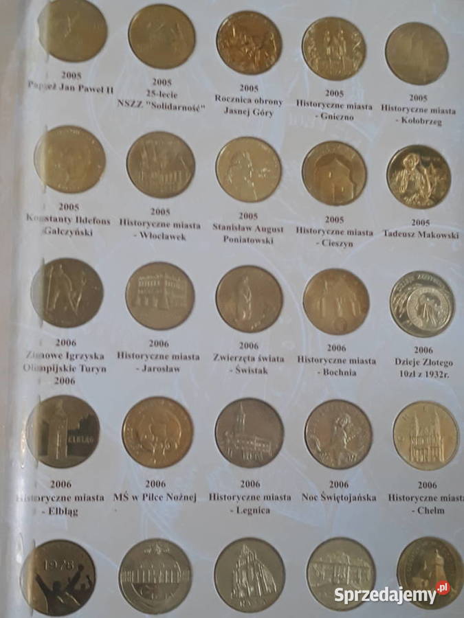 2 i 5 okolicznościowe Komplet Klaser Mennicze Konin