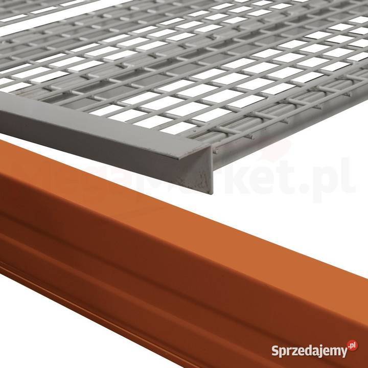 Półka siatkowa ze wzmocnieniem do regału Chmielów