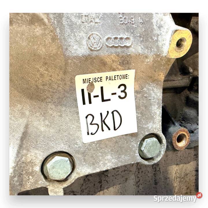 SILNIK BKD VW Golf V Jetta III Touran Skoda Chełm sprzedam