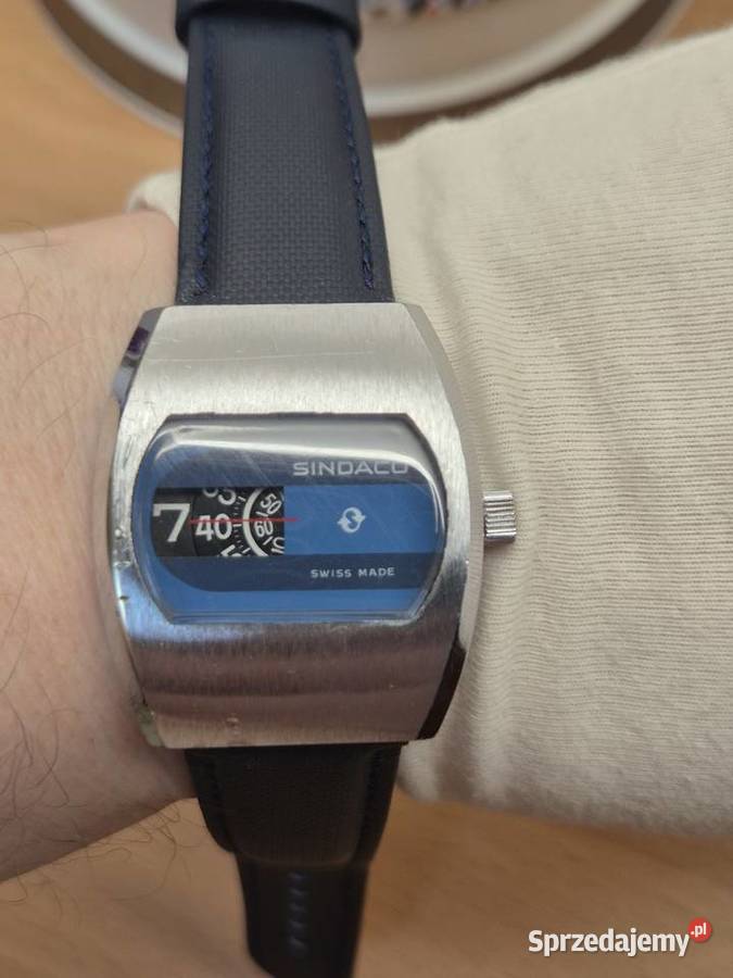 Zegarek vintage Sindaco Digital Jump Hour Męskie Chorzów sprzedam