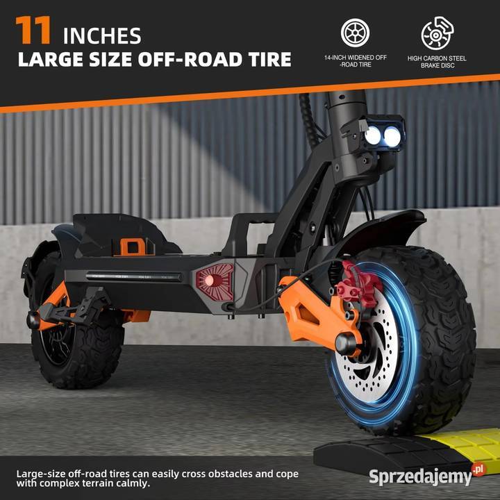 Hulajnoga elektryczna 6000W podwójny silnik Łapsze Wyżne sprzedam