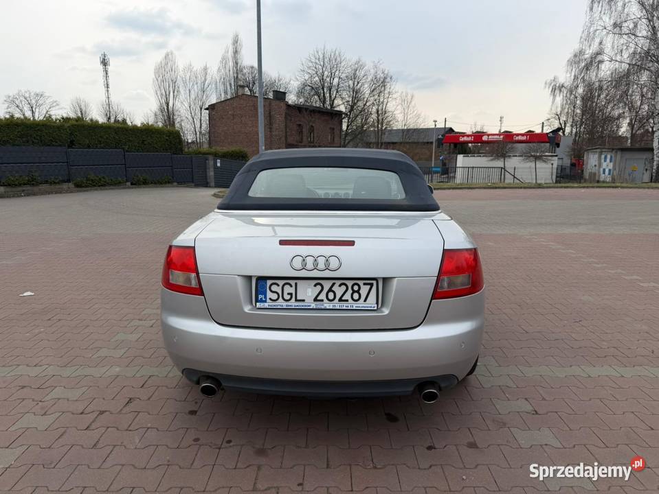 Audi A4 B6 Cabrio 30 V6 ASN w Automacie tempomat Gierałtowice sprzedam