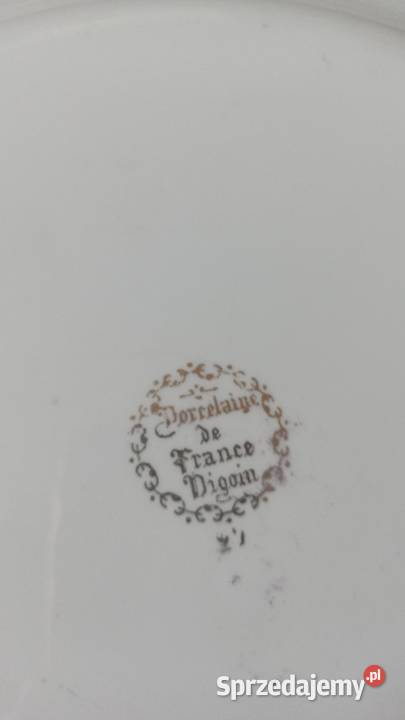 Patera ze scenką dworską Syg Porcelain de France Porcelana i szkło Gdańsk sprzedam