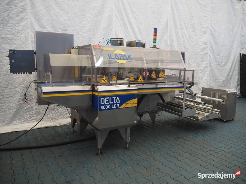 ILAPAK DELTA 3000 LDR B SX Maszyna pakująca wielkopolskie Krotoszyn sprzedam