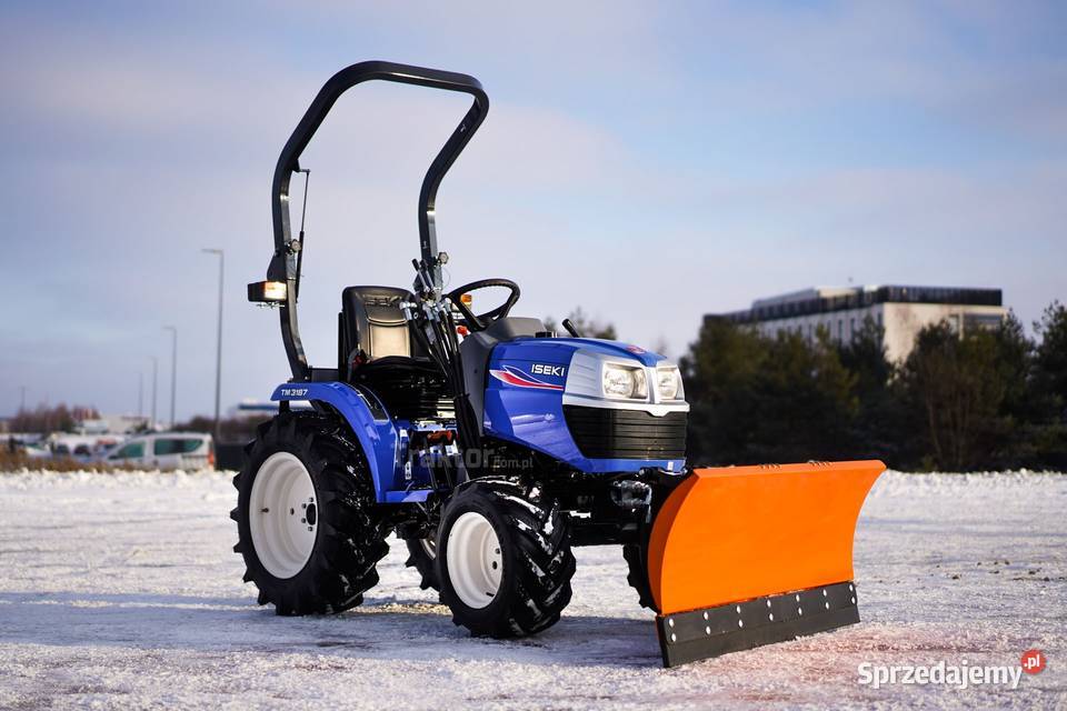 Iseki TM 3187 A MEC 4x4 17 pług do odśnieżania sprzedam
