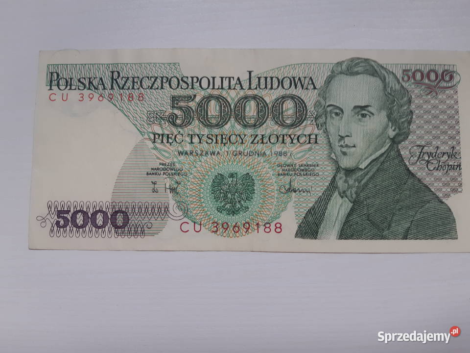 5000 1988 SERIA CU STAN 1