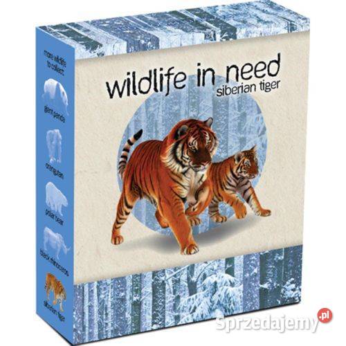 Tygrysy Syberyjski Srebrna moneta kolekcjonerska Warszawa sprzedam