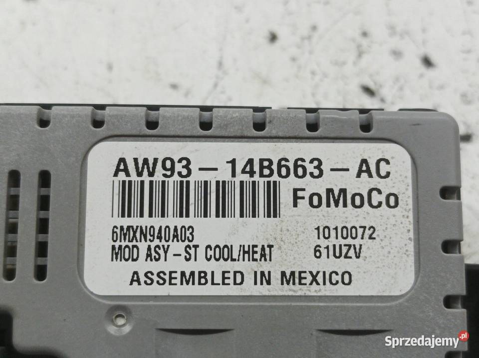 MODUŁ FOTELA AW9314B663AC Jaguar XJ VIII świętokrzyskie