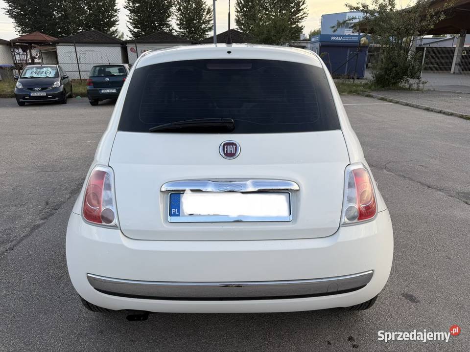 Fiat 500 12 2009 benzyna śląskie Knurów
