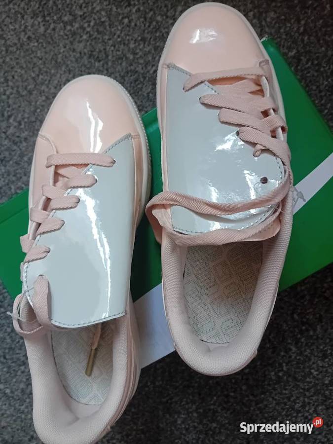 Nowe damskie byty Puma Basket Heart Patent pomorskie