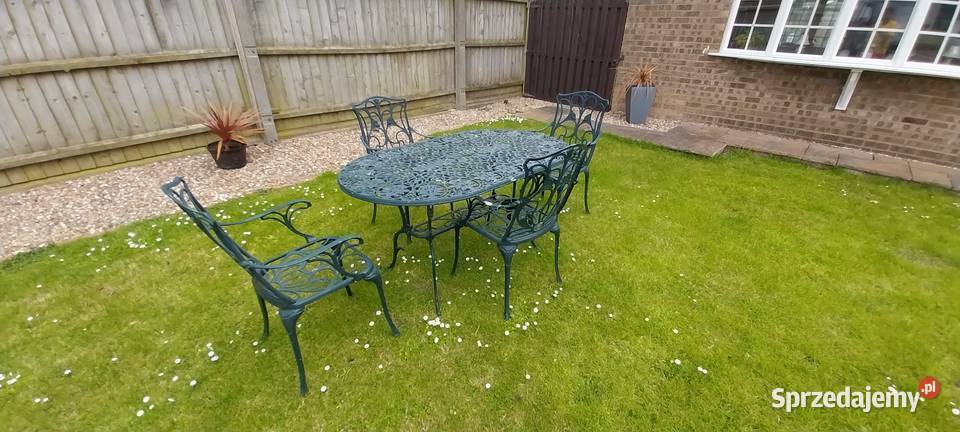 Unikatowy komplet mebli ogrodowych zestaw mazowieckie Ciepielów sprzedam