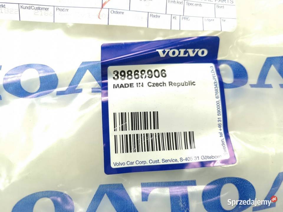 TAPICERKA POSZYCIE OPARCIA KANAPY BEŻ VOLVO C30