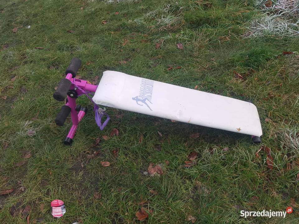 ławka do brzuszkow regulowana z naciagami Legnica