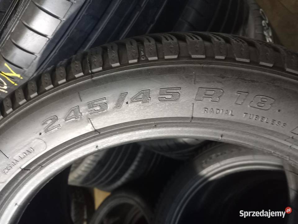 4x Opona UŻYWANA ZIMOWA 24545R18 BFGOODRICH 246 Zaścianki