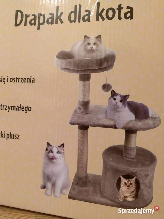 NAJTANIEJ Drapak Kota 515 średni Domek Legowisko Zabrze sprzedam