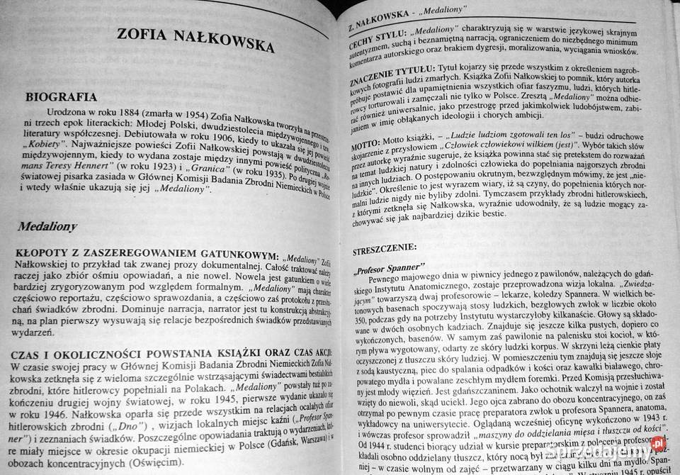 Ściąga 6a Polska literatura współczesna do 1956 Chełm