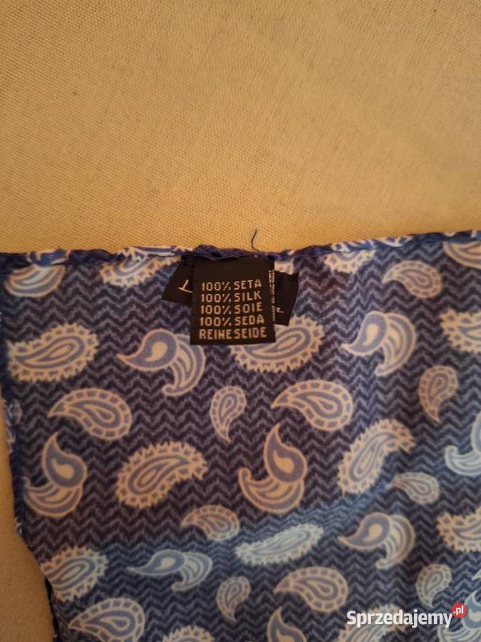 Jedwabna poszetka do garnituru Vistula Szubin