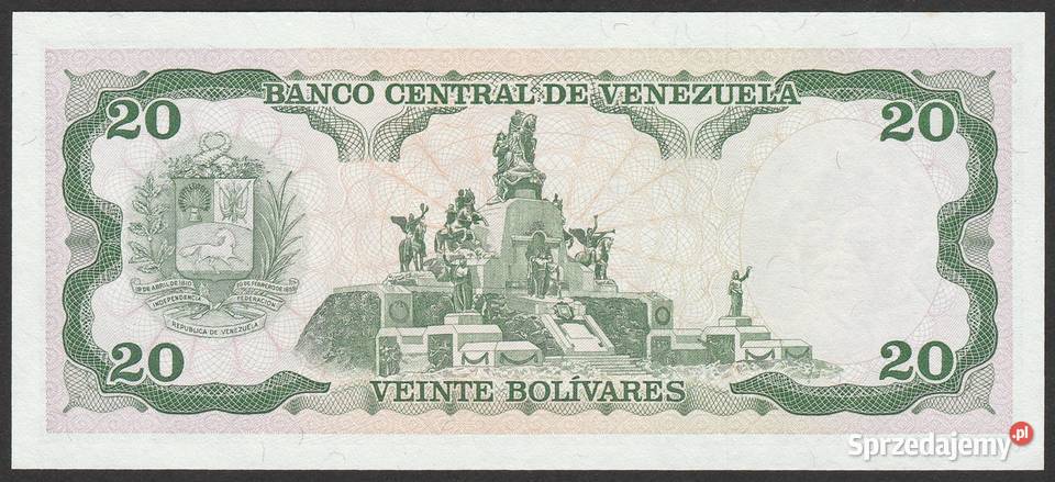 Wenezuela 20 bolivares	1995 UNC