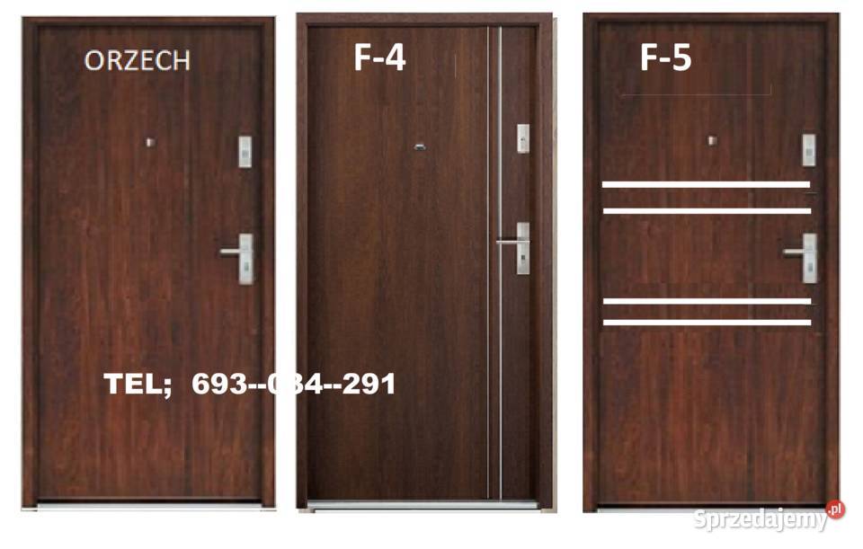 Drzwi do mieszkania w bloku zewnętrzne Drzwi zewnętrzne sprzedam