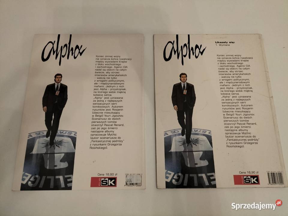 Dwa komiksy Wymiana i Klan Bogdanowa miękka