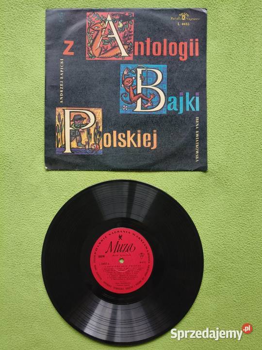płyta winyl audiobook prosto z lat 60 PRL Pronit Poznań