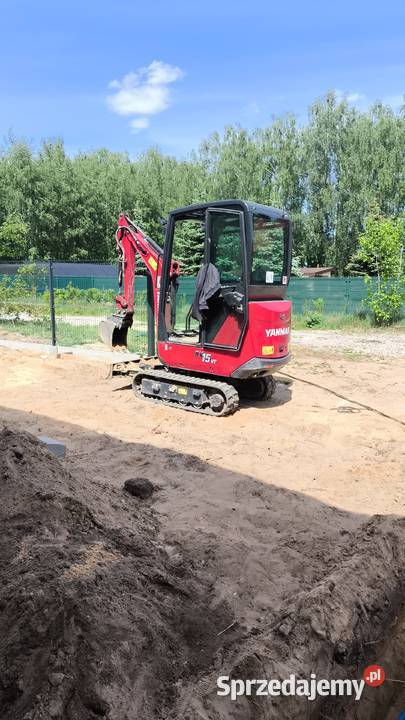 Wynajem minikoparki bez operatora Czarnocin
