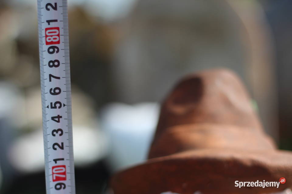 Figury rzeźby ogrodowe krasnal z pieskiem Rzeźby i figury Goliszów