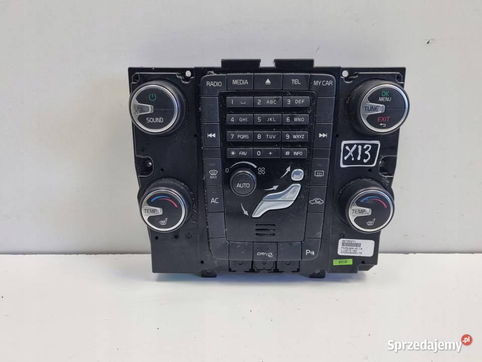 Volvo S60 II V60 I PANEL KLIMATYZACJI Nawiewu osobowe