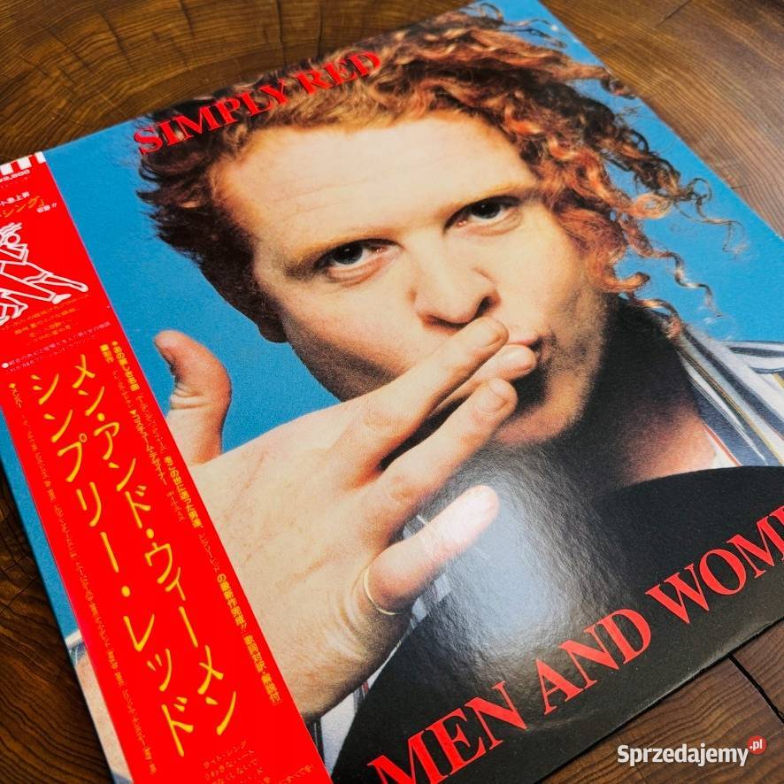 Simply Red Man And Woman EXNM Japan Obi LP 1987 łódzkie Łódź