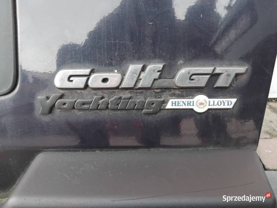 Klapa spojler lotka dokładka listwa Golf 3 III Grodków