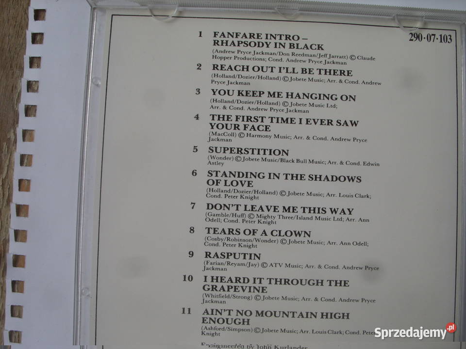 Rock CD CLASSICS ROCK 3 RAPSODY 1987 Wołów