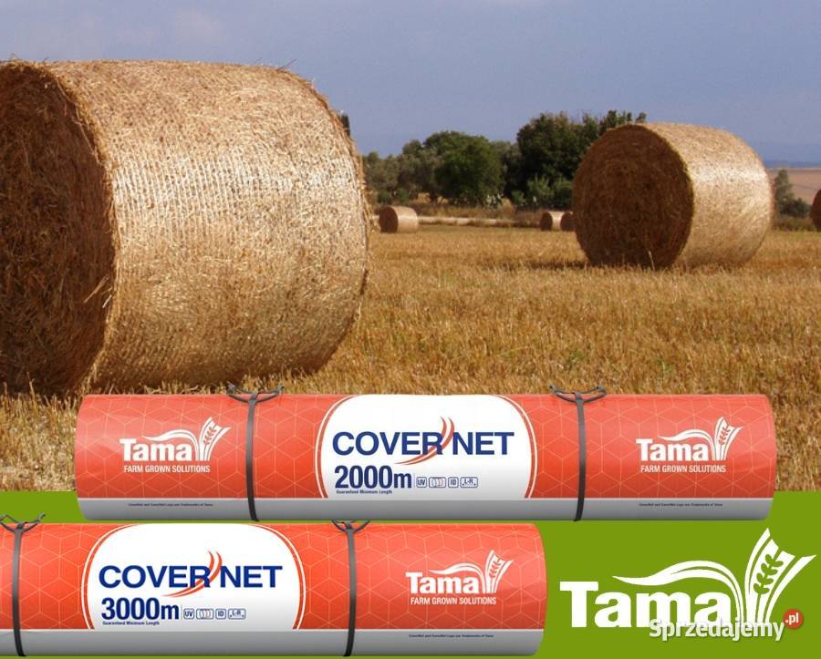 Siatka Tama CoverNet 125x3000m do pras Września
