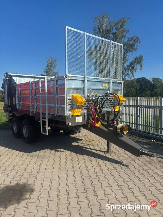 Rozrzutnik obornika jednoosiowy 6 ton dolnośląskie Proszówka