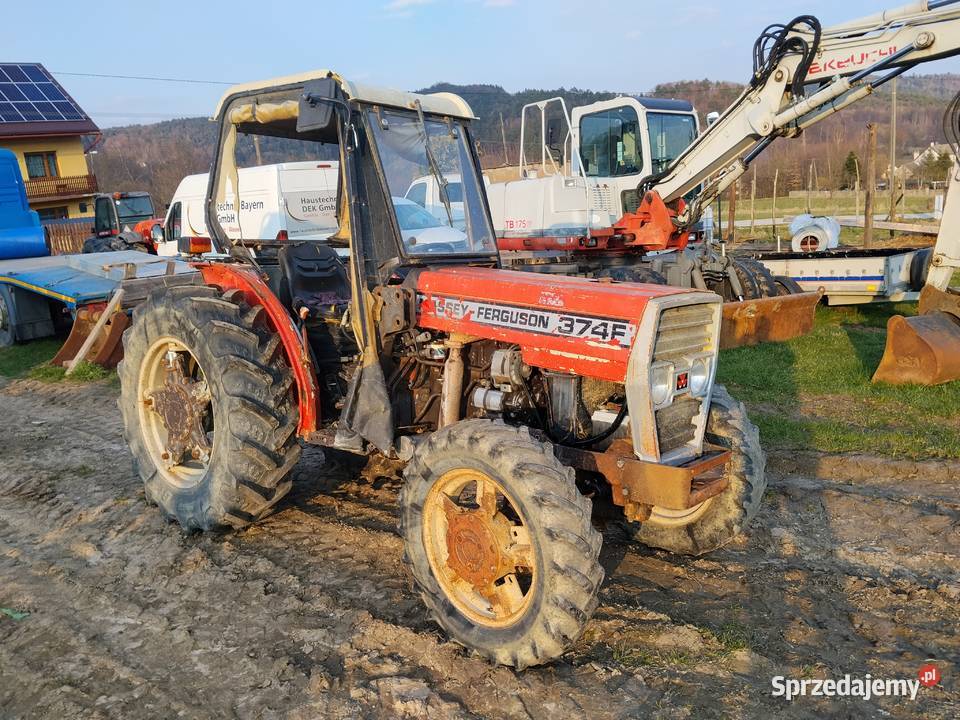 ciagnik 4x4 sadowniczy massey ferguson 374F Sucha Beskidzka