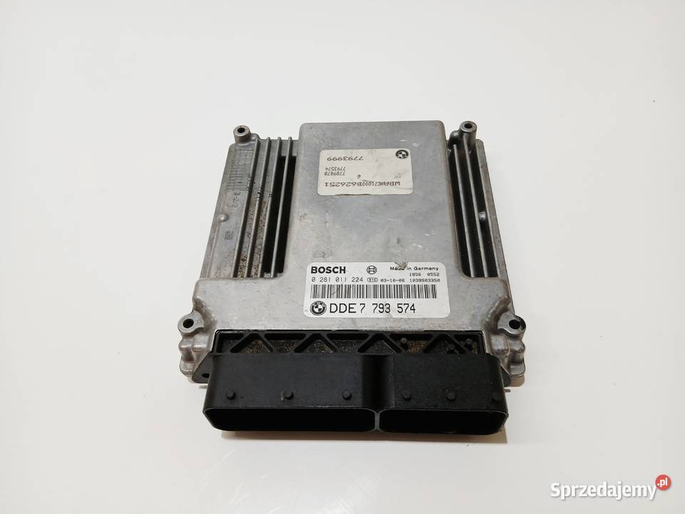 KOMPUTER STEROWNIK SILNIKA BMW E60 E61 525D 530D