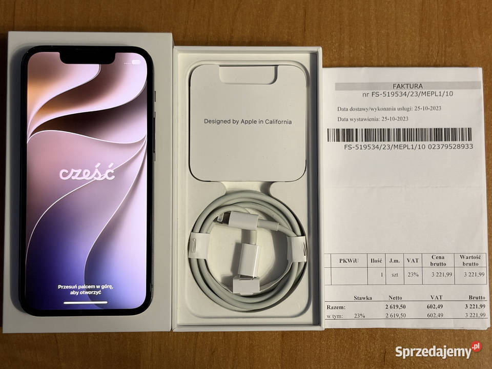 iPhone 13 Mini 128 GB Midnight kondycja baterii