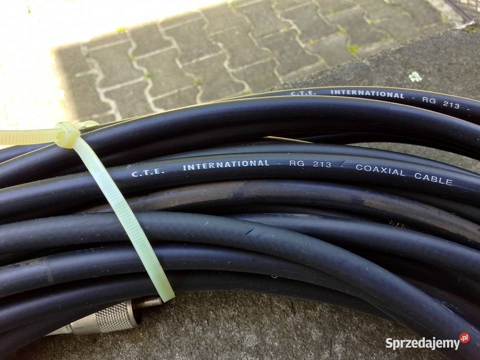 Kabel CB RG 213 U MIL Coaxial Cable RG213 PVC Pozostałe