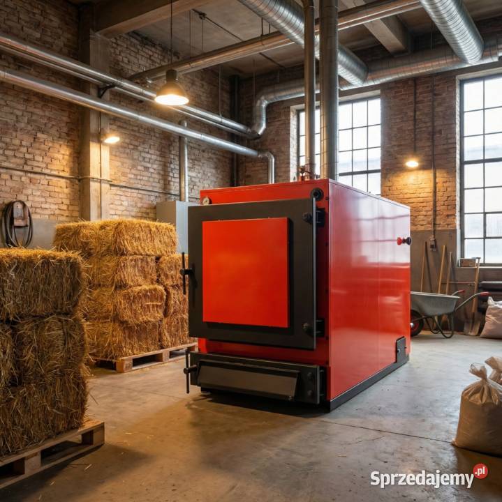 Kocioł co na słomę i drewno TERMOMONT 40 KW Wałbrzych sprzedam