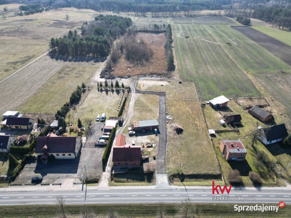 sprzedaży gruntu Sierakowice Kozielska 968m2 kanalizacja