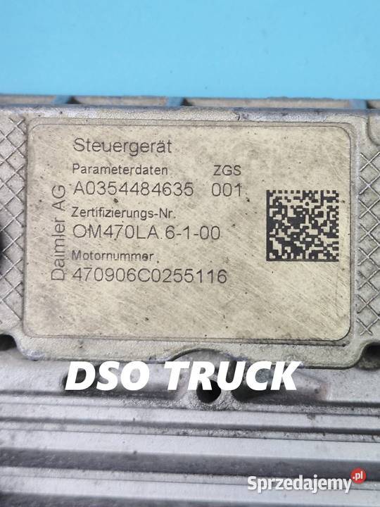 A0014469735 001 Sterownik MCM Mercedes MP ACTROS ciężarowe sprzedam