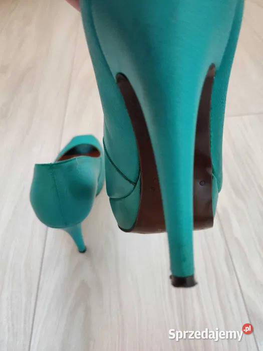 Szpilki skórzane Ryłko Olsztyn