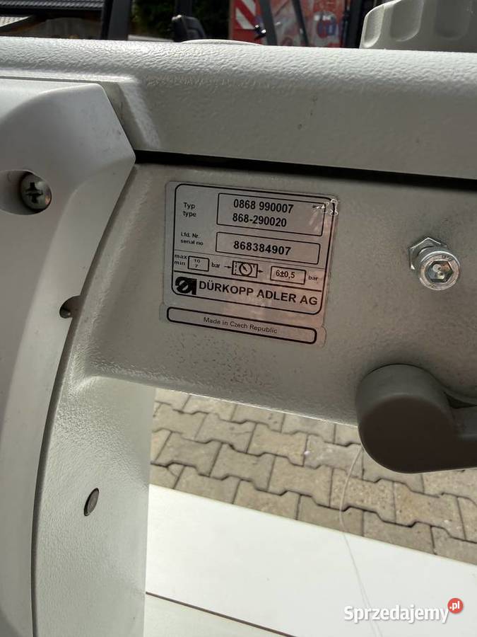 Durkopp Adler 868 Dwuigłówka Słupowa maszyna do Łaskarzew sprzedam