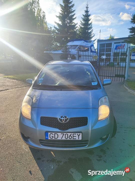 Toyota Yaris 14 D4D diesel 2009 Zarejestrowany w Polsce Gdańsk sprzedam