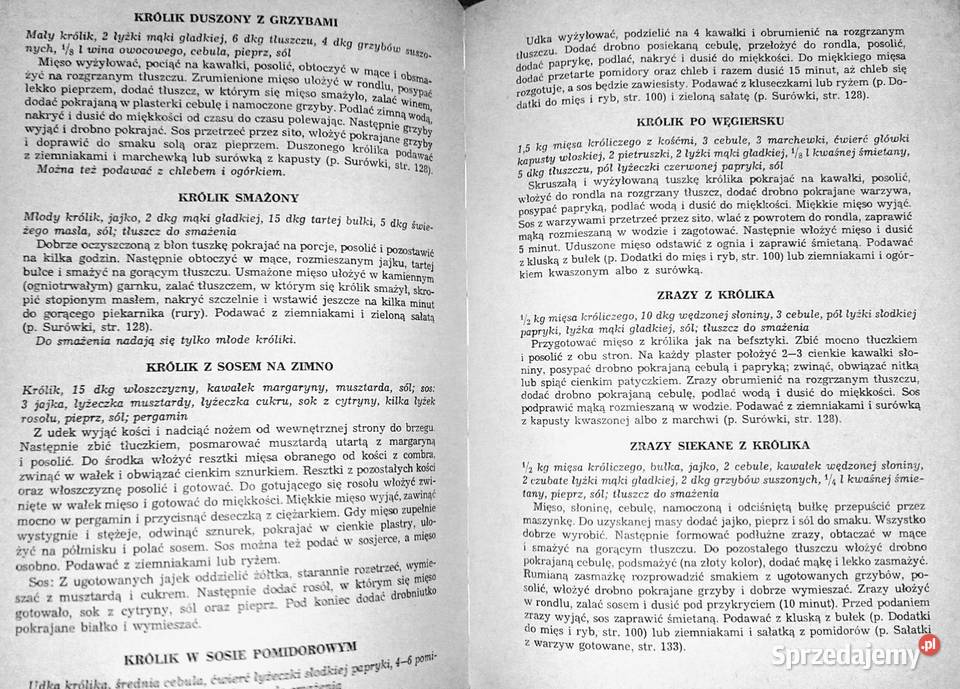 Kuchnia śląska Emilia Kołder Rok wydania 1972 lubelskie