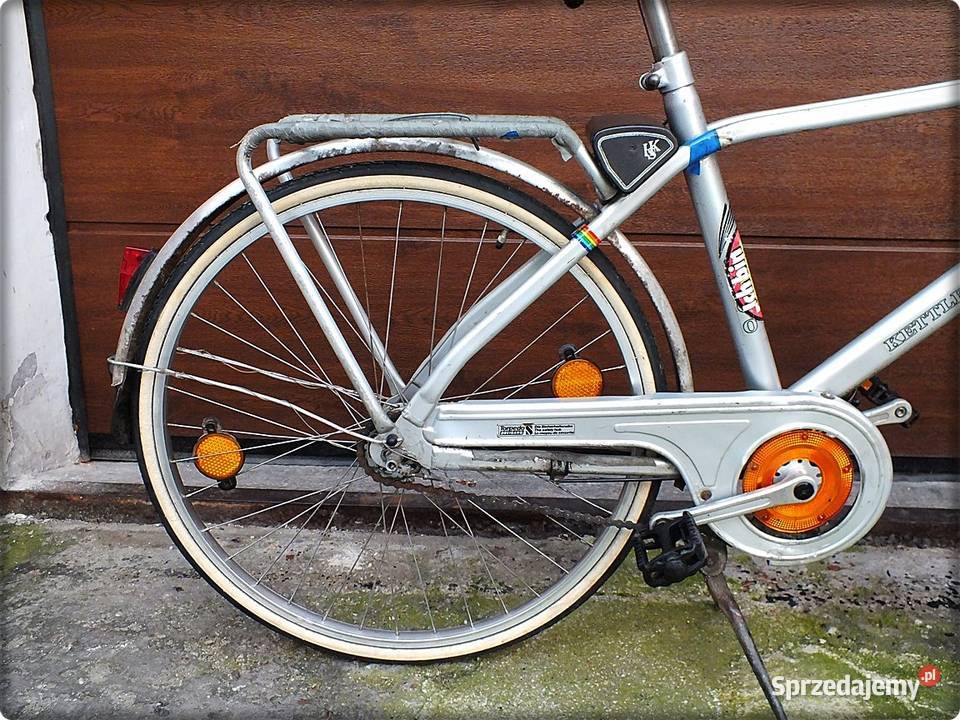 Rower aluminiowy męski KETTLER koła 26 model Miejskie lubuskie