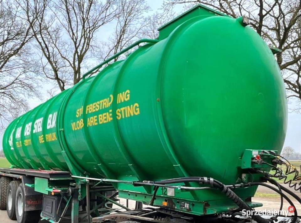 Naczepa beczka cysterna szambiarka komunalna Warszawa