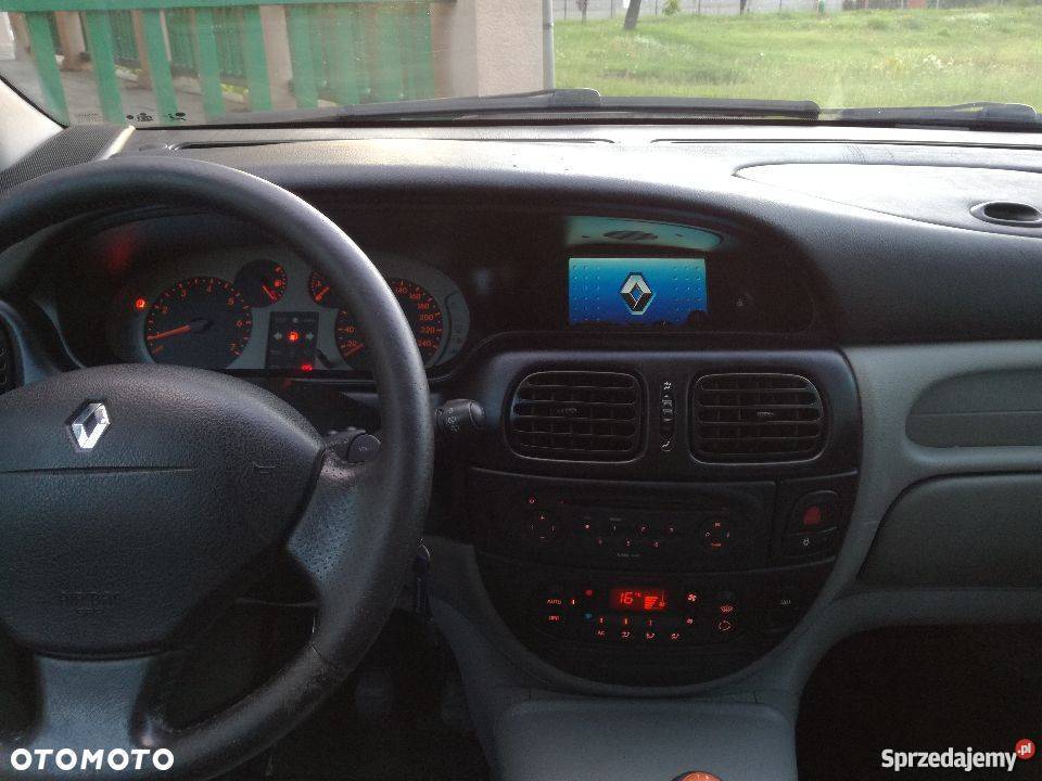 Renault scenic 2002 skóra climatronic NAVI 251679km Pleszew