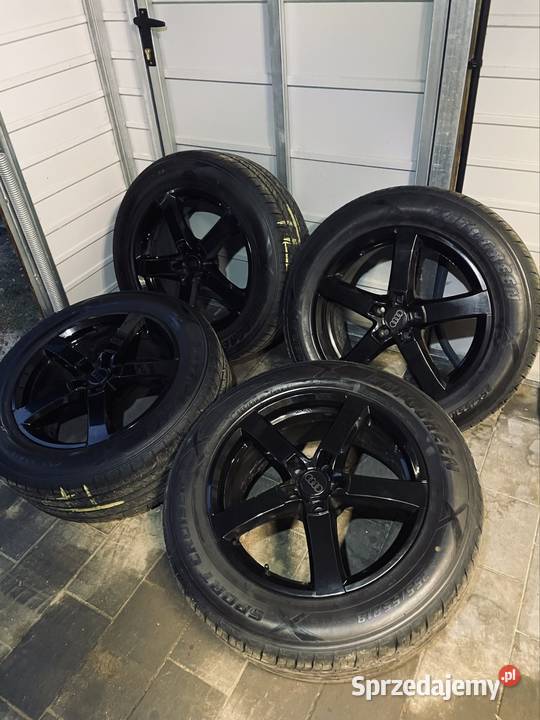 Koła 18 AudiVWSkoda z oponami letnimi 25555R18 opolskie Nysa sprzedam
