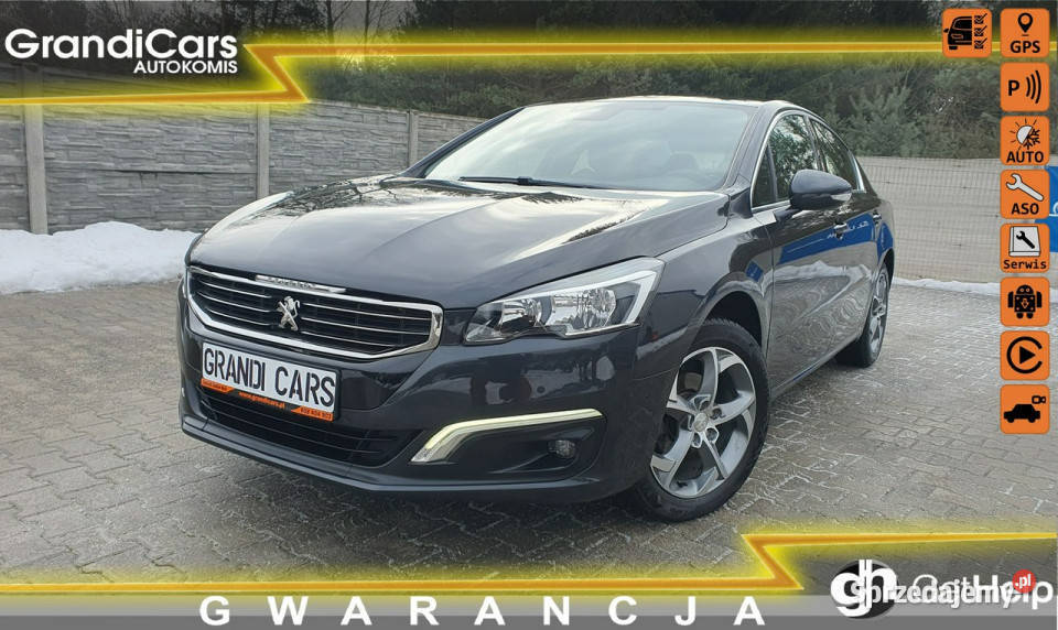 Peugeot 508 16 HDI 120 NAVI Parktronic Kamera gniazdo AUX 508 Chmielnik
