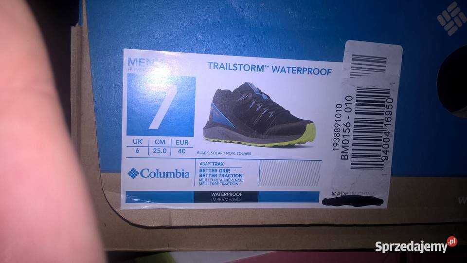 Columbia nieprzemakalne buty sportowe wyczynowe Sportowe Mińsk Mazowiecki
